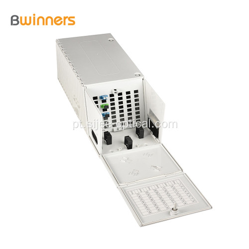 Caixa de Termianl do cubo de distribuição da fibra do Multi-operador da montagem na parede de 48 núcleos